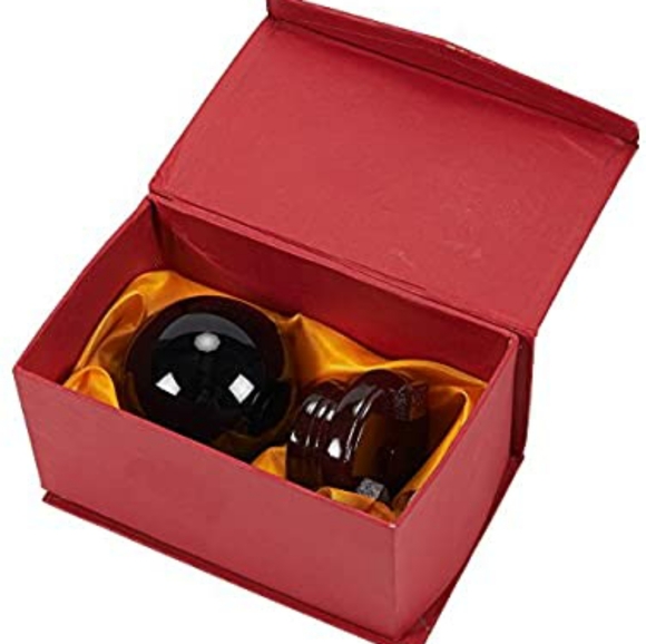 Black Obsidian Crystal Ball - Picture 5 of 6